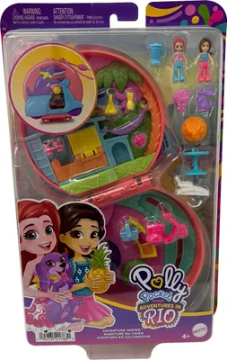 Produktbild von Polly Pocket Adventure Moped Schatulle