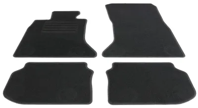 Fußmatten Set für 5er BMW F10 Limo + F11 Touring, schwarz