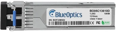Produktbild von BlueOptics UF-SM-1G, Faseroptik, 1250 Mbit/s, SFP, LC, LX, 10000 m