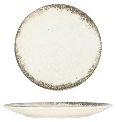 Produktbild von Kütahya Porselen Dessertteller - Rustiground - Porzellan - 23 cm