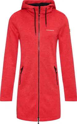 Produktbild von Nordberg Ada Fleeceweste – Damen – Rot – Größe M