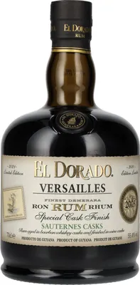Produktbild von El Dorado Rum VERSAILLES Special Sauternes Casks 2005 55,4% Vol. 0,7l