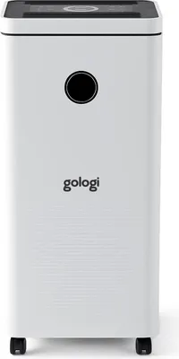 Produktbild von Gologi Luftentfeuchter mit App – Entfeuchtet bis zu 12 l pro Tag – Wasch-Trocknen-Funktion – Für zu Hause – Geeignet für Keller, Schlafzimmer, Badezimmer und Wohnzimmer – Luftentfeuchter – Feuchtigkeitsabsorber gegen Schimmel – Weiß