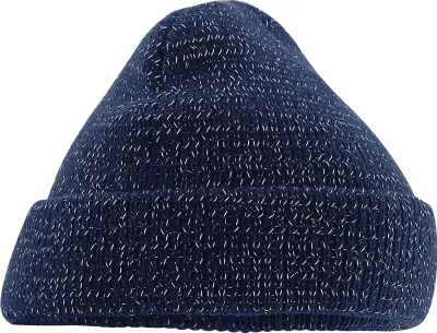 Image de Beechfield - Casquette réfléchissante pour homme/femme unie BC5271 (Taille unique) (Bleu foncé)