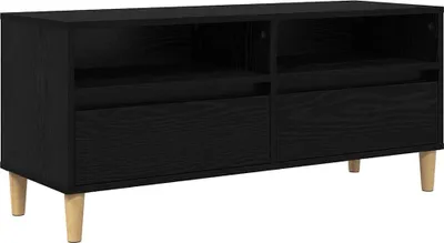 Obrázek produktu pro Televizní skříň Černý dub 100 x 34,5 x 44,5 cm kompozitní dřevo