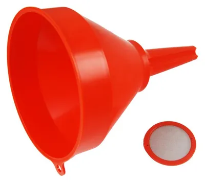 Zdjęcie produktu dla Plastikowy lejek z filtrem ø: 145 mm .