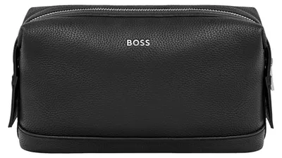 Produktbild von BOSS Toilettentasche Classic Grained Black