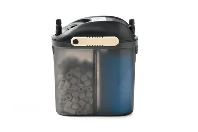 Produktbild von Eden 94070 FES 60 Aquarium Außenfilter - geräuscharmes Doppelfiltersystem, für Aquarien bis zu 60 Liter, platzsparendende Aufbewahrung, ideal