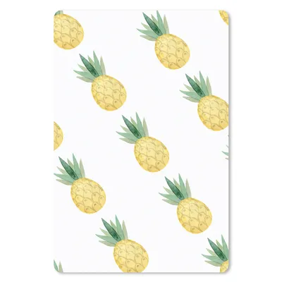 Produktbild von MuchoWow® Mauspad Mousepad Ananas - Obst - Aquarell 18x27 cm - Mousepads - Maus Mat - Pad - Mausunterlage