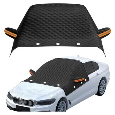 Productafbeelding van Windschermhoes - Autohoes - Bescherming tegen vorst - Sneeuwstopper - Aluminiumfolie - Universeel - 240 x 148 cm - Bescherming tegen sneeuw