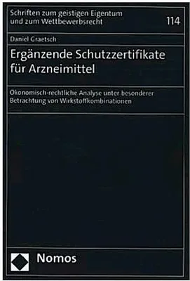 Obrázok produktu pre Ergänzende Schutzzertifikate für Arzneimittel