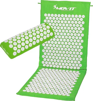 Obrázok produktu pre MOVIT XXL akupresúrna podložka vrátane vankúša masážna podložka podložka na nechty akupunktúra zelená