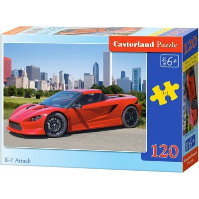 Zdjęcie produktu dla Castorland K-1 Attack 120 pcs, 120 szt., Kreskówki, 6 lat(a)