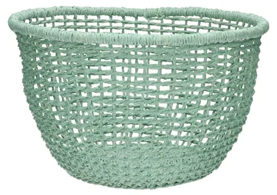Productafbeelding van Pomax Osteria fruitschaal van papier, mintgroen, Ø 30 x H 20 cm