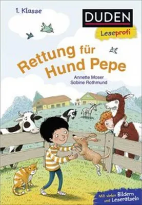Image de Duden Leseprofi - Rettung für Hund Pepe, 1. Klasse