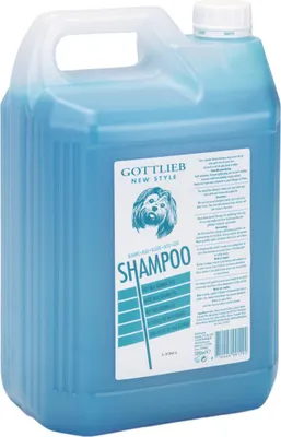 Produktbild von Gottlieb Hunde-Shampoo für Hunde mit weißem Fell, Inhalt: 5 l