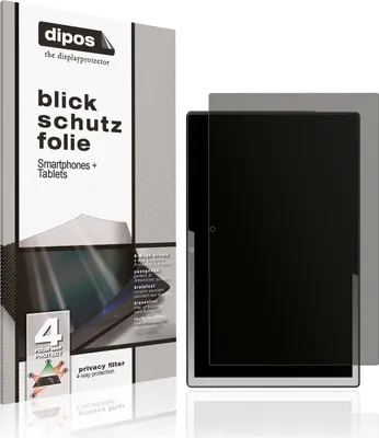 Produktbild von Blickschutzfolie für Pine64 PineTab-V 10.1 Zoll matt Schutzfolie Folie Display Schutz dipos