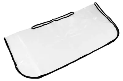 Produktbild von Transparente PVC-Regenhülle für Taschen und Rucksäcke 70x70cm Tragbar für Klettern und Radfahren Schutz gegen Regen und Feuchtigkeit