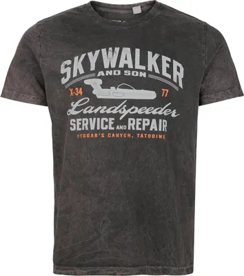 Produktbild von Star Wars T-Shirt Herren Skywalker grau XXL