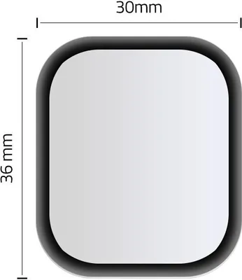 Obrázek produktu pro Hofi Hybridní Glass Apple Hodinky 4 / 5 / 6 / Se (40Mm) Černé