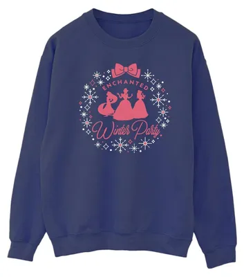 Image de Disney - Sweat-shirt « Princess Winter Party » pour homme BI43500 (M) (bleu marine)