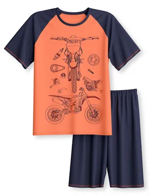 Produktbild von CALIDA Kids Kurz-Pyjama Kinder Fresh Salmon 152-158