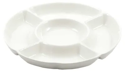 Zdjęcie produktu dla La Porcellana Bianca - Taca do przekąsek 31,5 cm Convivio