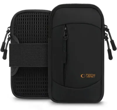 Produktbild von Tech-Protect M6 Universal Sport Armstütze - Schwarz und Orange