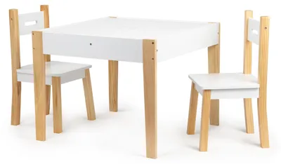 Obrázok produktu pre Stôl s dvoma stoličkami set detského nábytku ECOTOYS