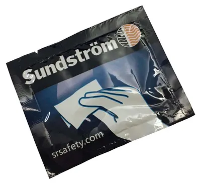 Produktbild von SUNDSTRÖM Reinigungstuch für Atemschutzmasken