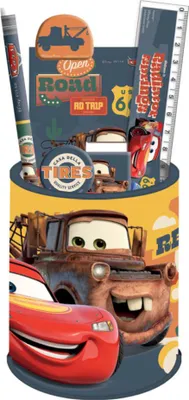 Produktbild von Disney Cars Road 7-teiliges Schreinset