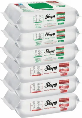 Obrázek produktu pro Sleepy Feuchttücher 3x Rot + 3x Grün