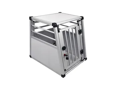 Produktbild von Aluminium Autotransportbox "New Design" B x T x H: 46 x 60 x 55 cm