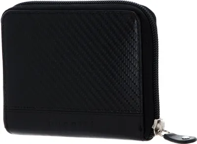 Produktbild von bugatti Geldbörse Comet Wallet With Zip Black schwarz