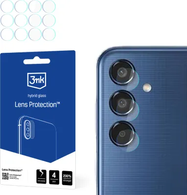 Produktbild von 3mk Objektivschutz - Samsung Galaxy M35 Kameraobjektivglas (4 Sets)