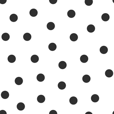 Produktbild von Origin Wallcoverings Tapete Punkte Schwarz-Weiß 53 cm x 10.05 m