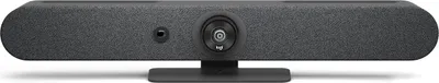 Image de Logitech Rally Bar Mini - Système de visioconférence de groupe - 4K Ultra HD - 30 ips - 4x - graphite