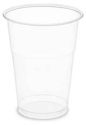 Image de Lot de 50 Verres Gobelets Shaker 25-30cl  Transparent PET Réutilisables - Smoothie, Jus, Milk Shake - D-Work