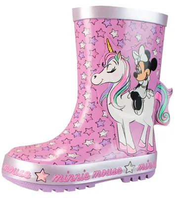 Produktbild von Disney Kinder Gummistiefel Minnie Mouse Rosa EU 30 (UK 12) – Größe 30 EU