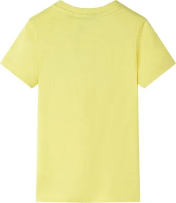 Produktbild von vidaXL Kinder-T-Shirt Gelb 128