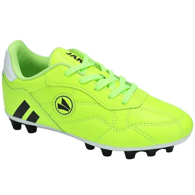 Produktbild von JAKO Jungen Fußballschuhe Classico II AG Junior 16875-28, 16875-29, 16875-30, 16875-31, 16875-32, 16875-33, 16875-34, 16875-35 JAK-5510K neongelb/schwarz 29