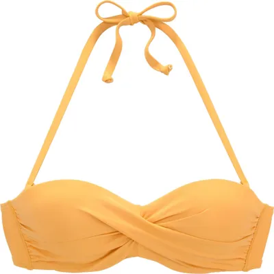 Produktbild von s.Oliver Bügel-Bandeau-Bikini-Top Rome gelb Größe 42 Cup B