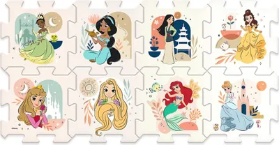 Produktbild von Trefl TREFL DISNEY PRINCESS Foam Puzzle
