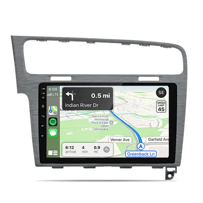 Produktbild von 10''Carplay 4+64G Android15 Für vw golf 7 mk7 2013-2017 Android Auto radio BT GPS WiFi RDS DAB+ SWC 8Kern 4GSIM RDS 2DIN