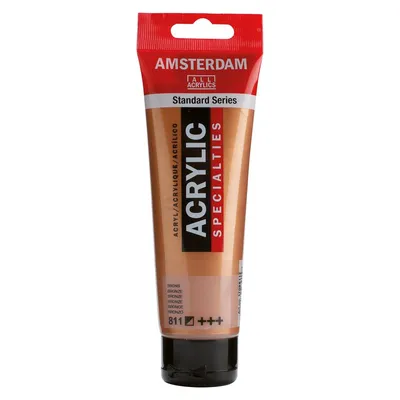 Obrázek produktu pro Amsterdam 17098112, Bronzová, Akrylová barva, Tekutina a gel, 120 ml