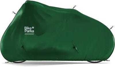 Productafbeelding van Fietshoes longtail - Bosgroen - Ademend
