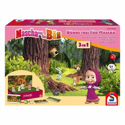 Produktbild von Mascha und der Bär, Bühne frei für Mascha! 3 in 1