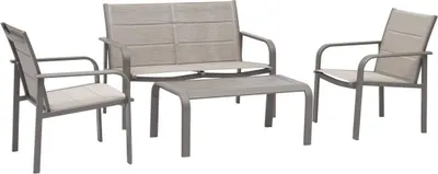 Produktbild von Gartenmöbel piazza 4-sitzer kaffee - Hespéride