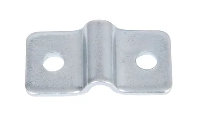 Produktbild von Alberts 200 x Befestigungslasche, 40 x 20 x 2 mm, verzinkt, für Holzverbinder
