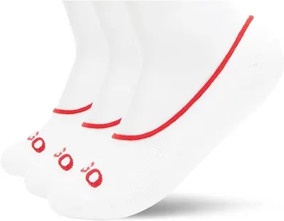 Obrázok produktu pre Hugo 50514921-100 dámske biele ponožky – na každodenné nosenie